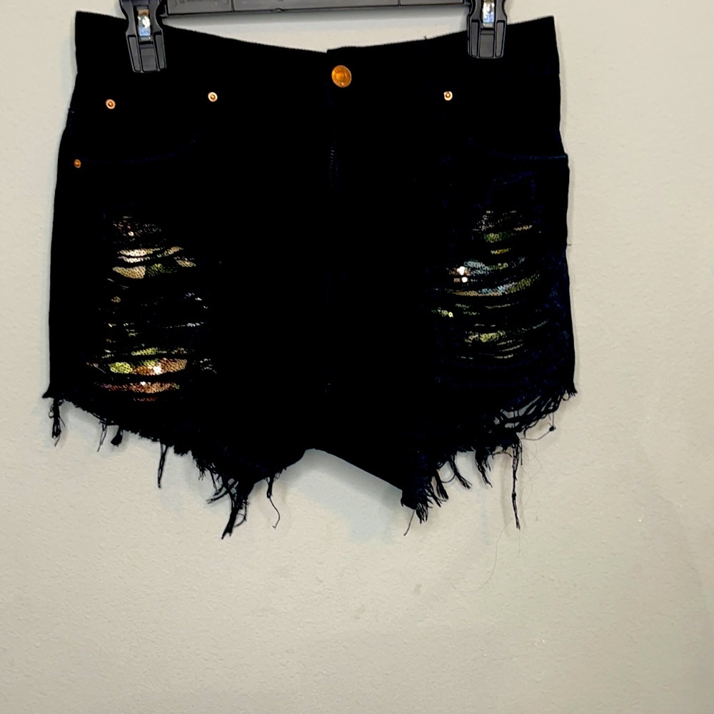 Black shorts